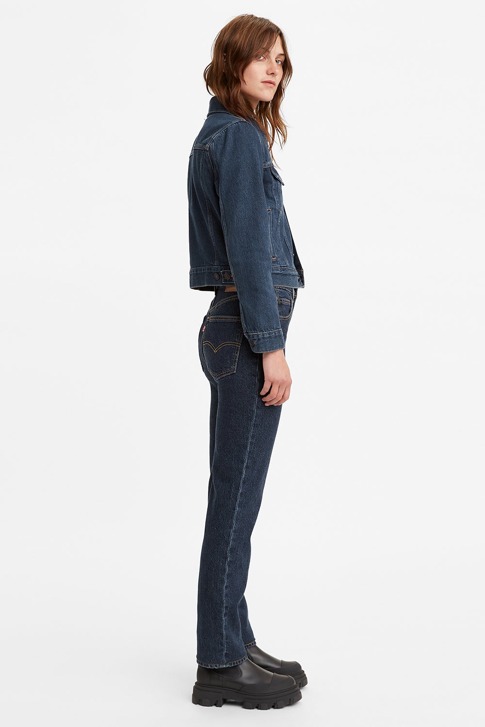 Levi's 70s High Straight Jeans Sonoma Stonewash