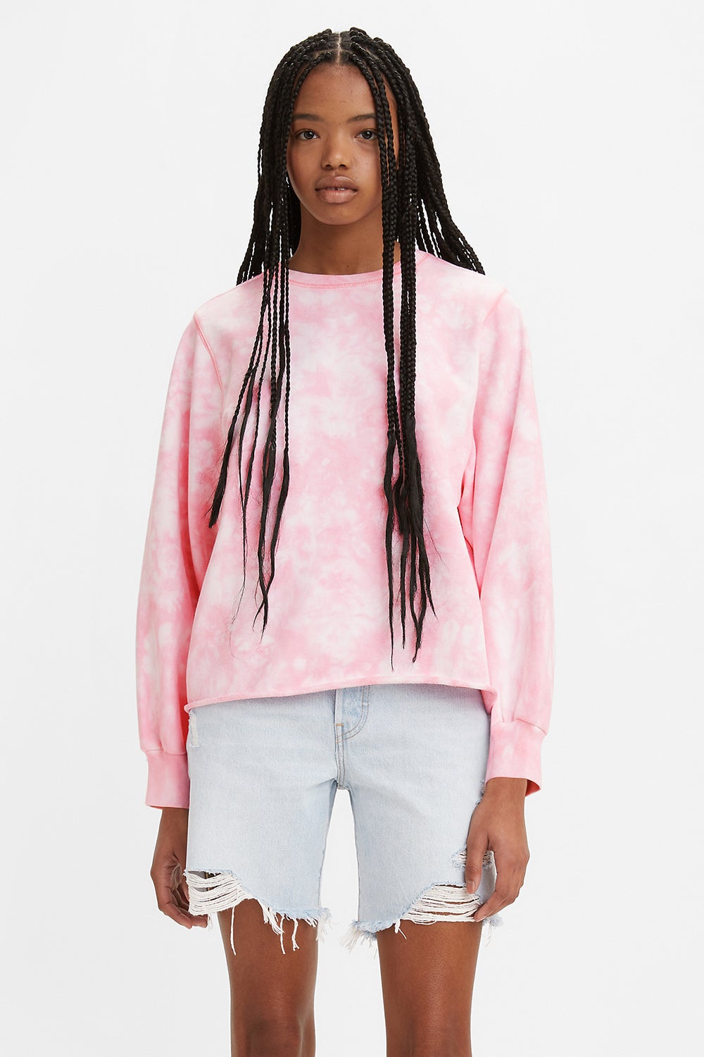 Levi's Charlie Sweatshirt Prisim Pink