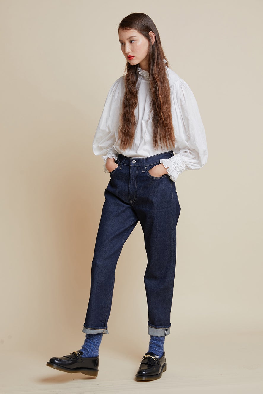 Levi's Made and Crafted Barrel Jeans Majorelle Blue