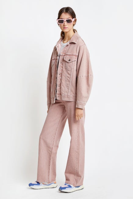Levi's Made and Crafted High Loose Jeans Pink Sands