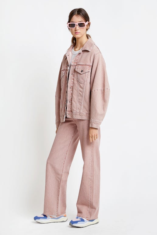 Levi's Made And Crafted High Loose Jeans Pink Sands | Karen Walker