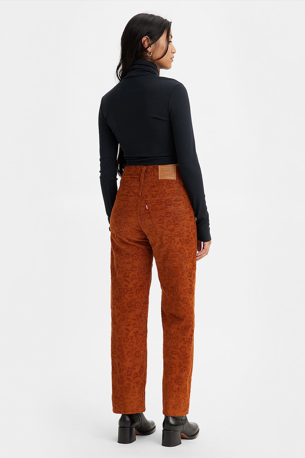 Levis Wedgie Straight Cropped Corduroy Pants  Kingsway Mall