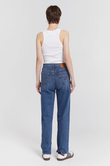Levi's Ribcage Straight Ankle Jeans Valley View