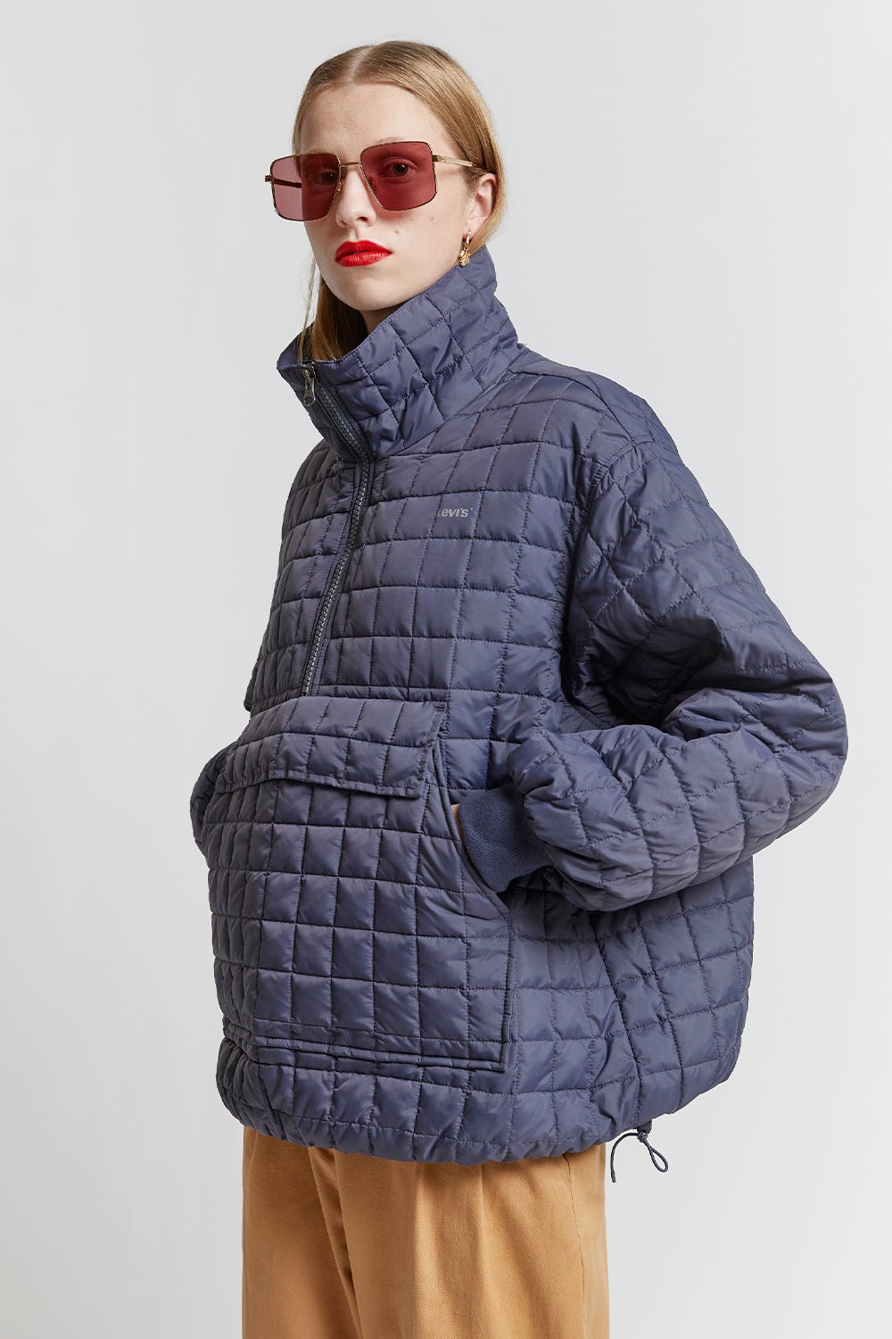 Levi's Side Quilted Jacket Odyssey Gray