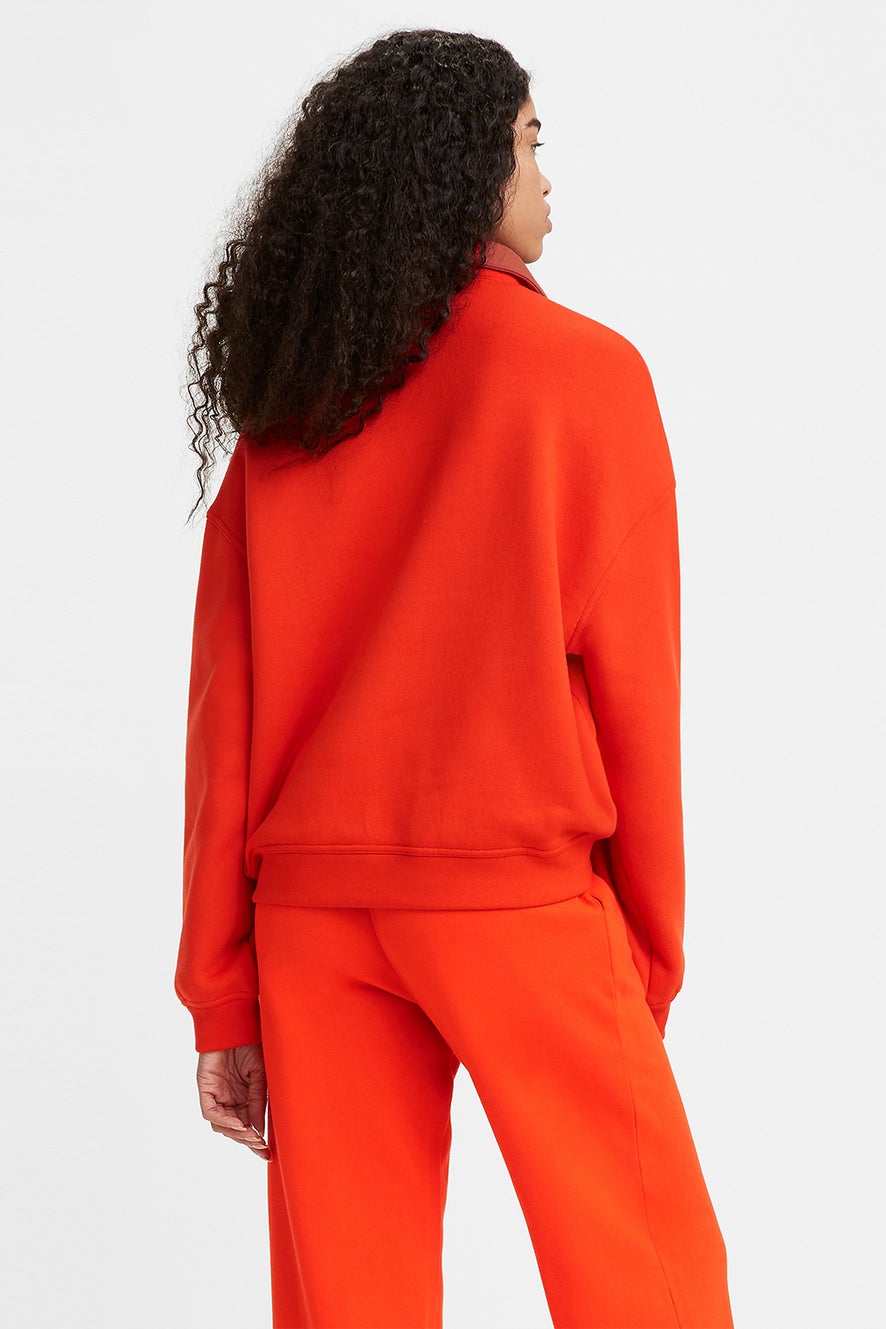 Levi's Stevie Sweatshirt Enamel Orange