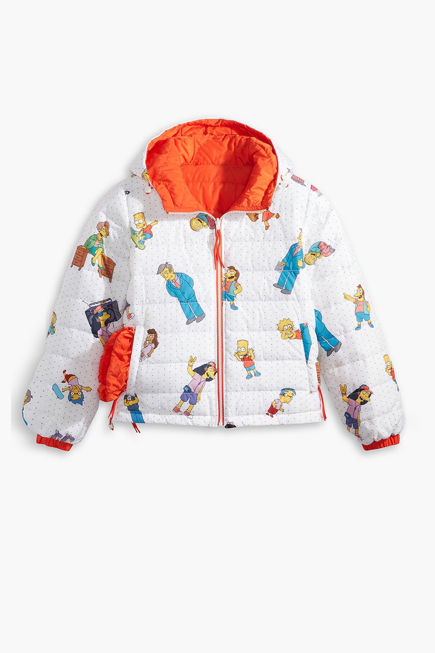 Levi's x The Simpsons Reversible Packable Jacket