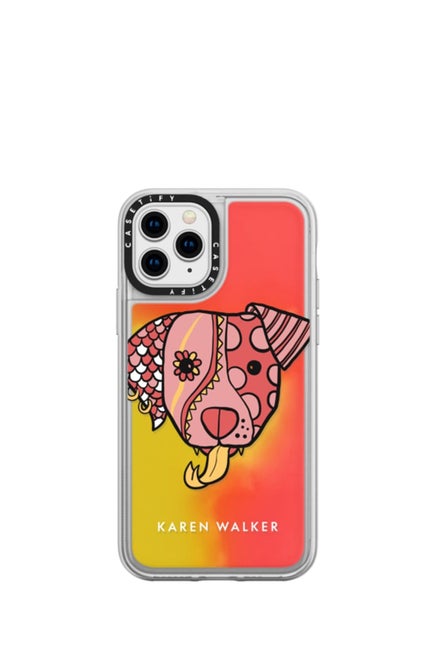 Magic Dog iPhone Case Pink