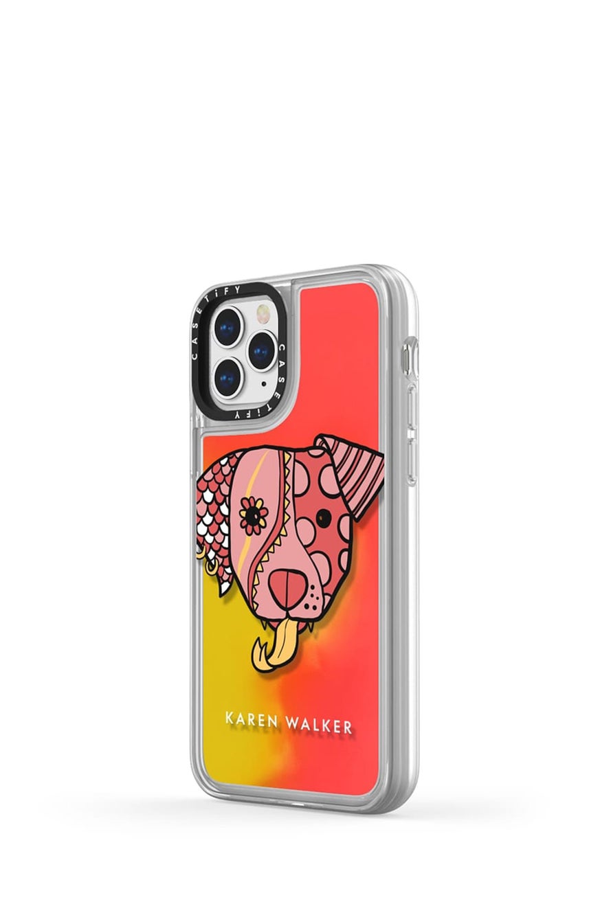 Magic Dog iPhone Case Pink