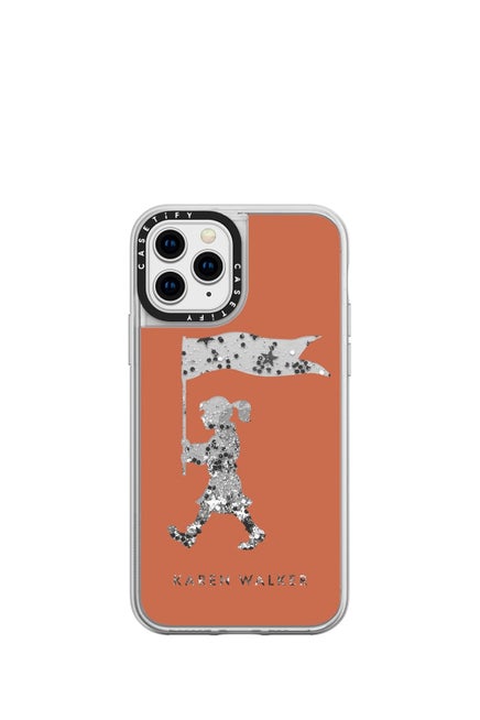 Marching Girl iPhone Case Terracotta