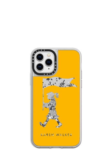 Marching Girl iPhone Case Mustard