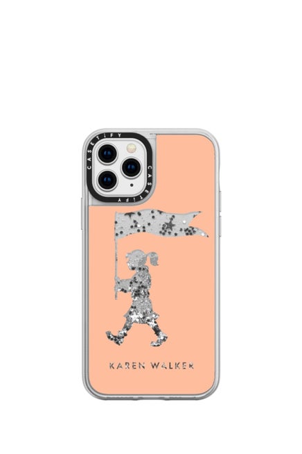 Marching Girl iPhone Case Peach