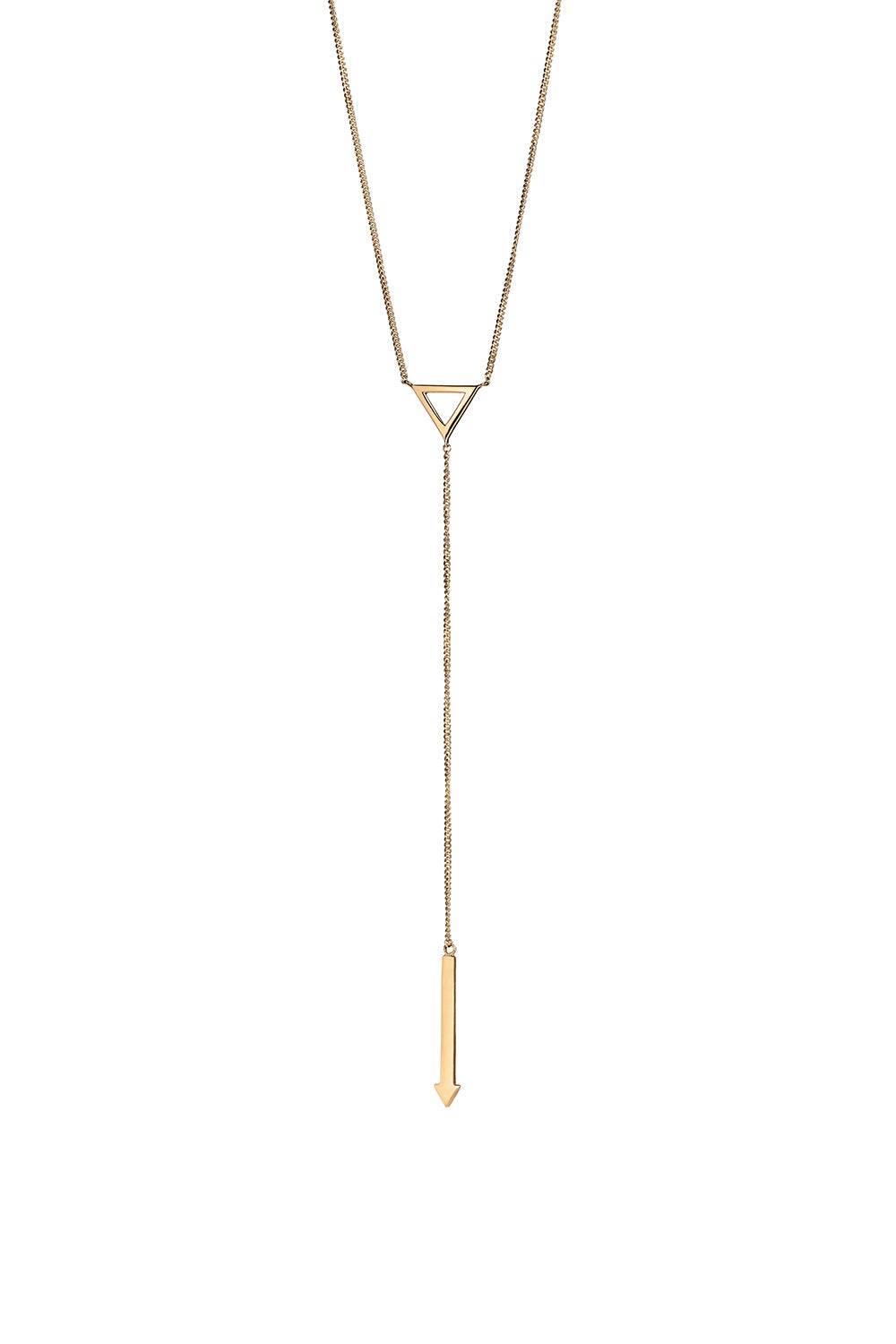 Metronome Necklace Gold