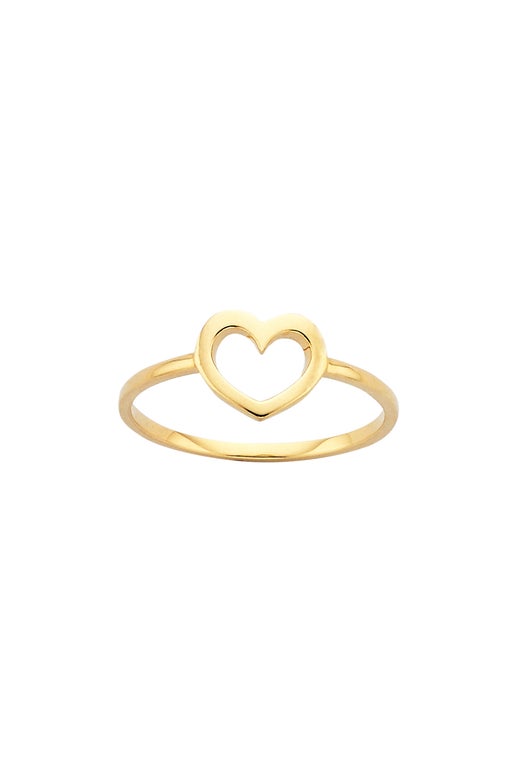 Mini Heart Ring Gold | Karen Walker