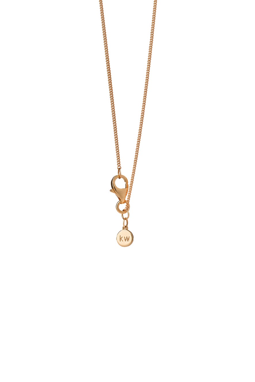 Mini Horseshoe Necklace Gold
