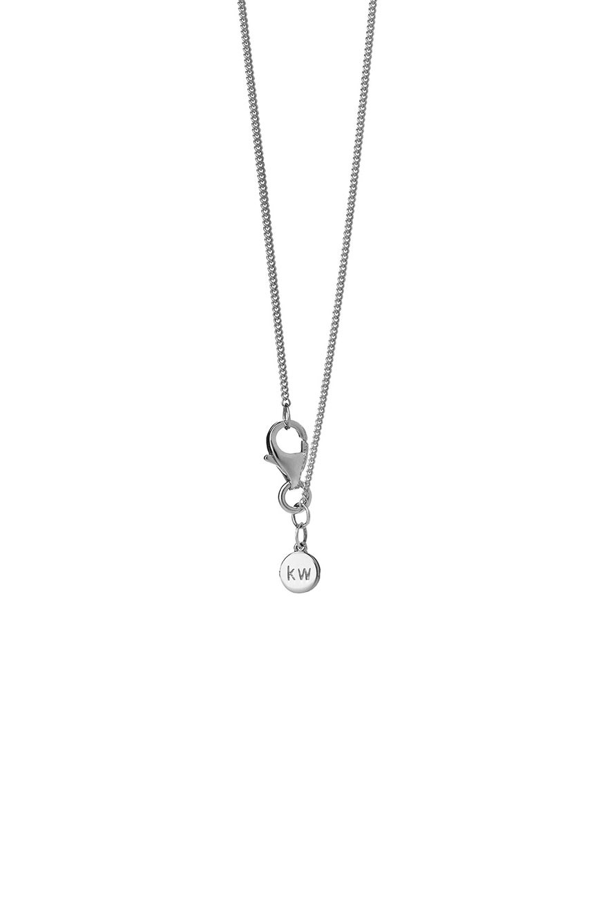 Mini Horseshoe Necklace Silver