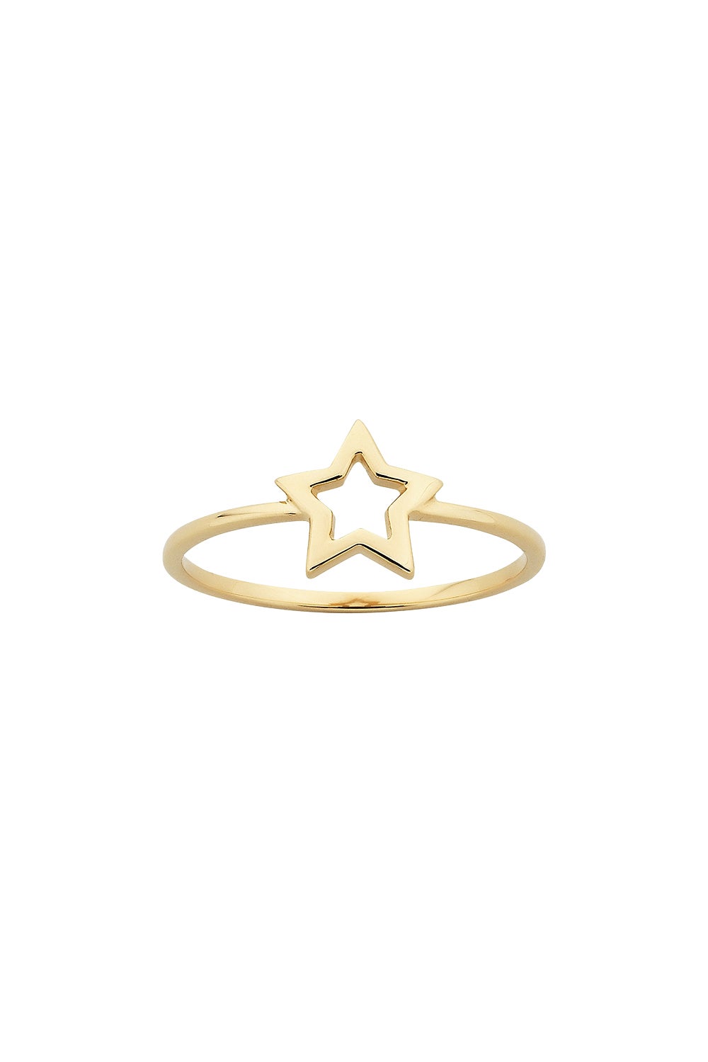 Mini Star Ring Gold
