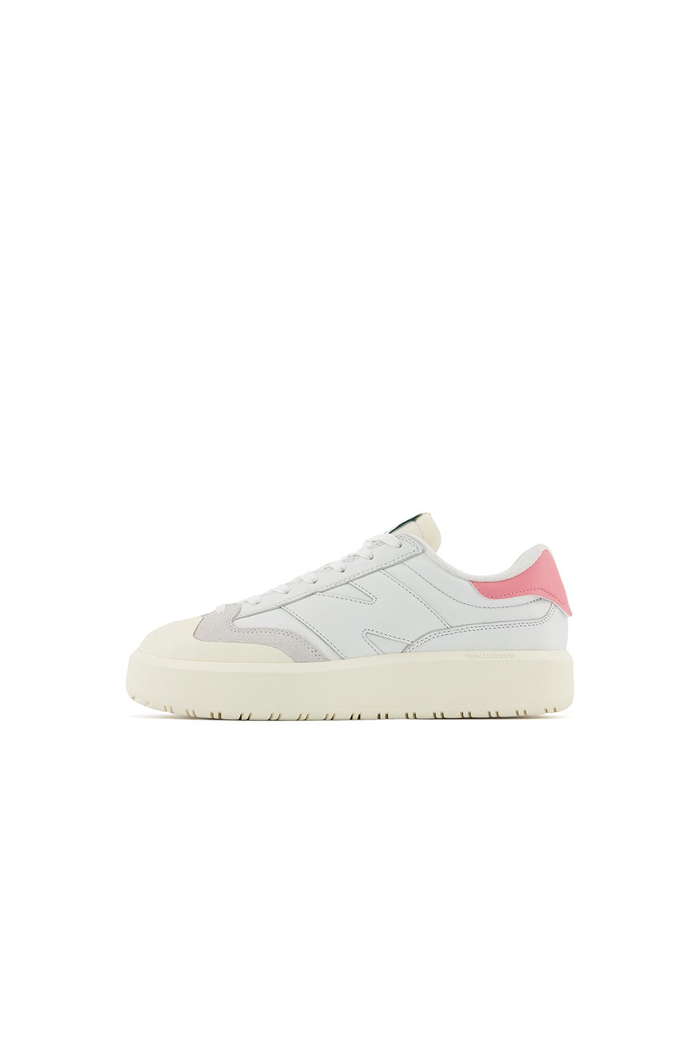 New Balance CT302 White with Natural Pink
