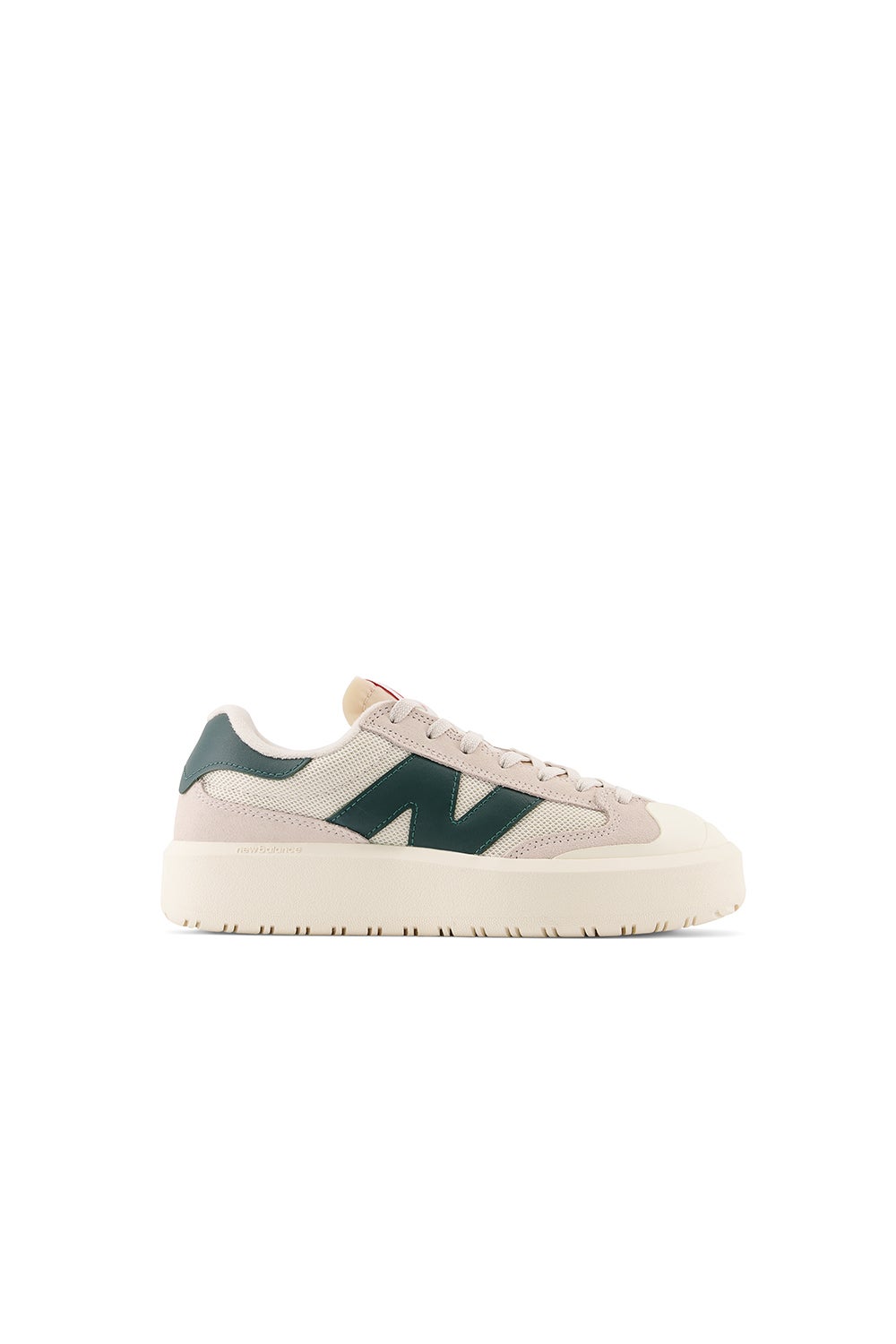 New Balance CT302 White with Nightwatch Green