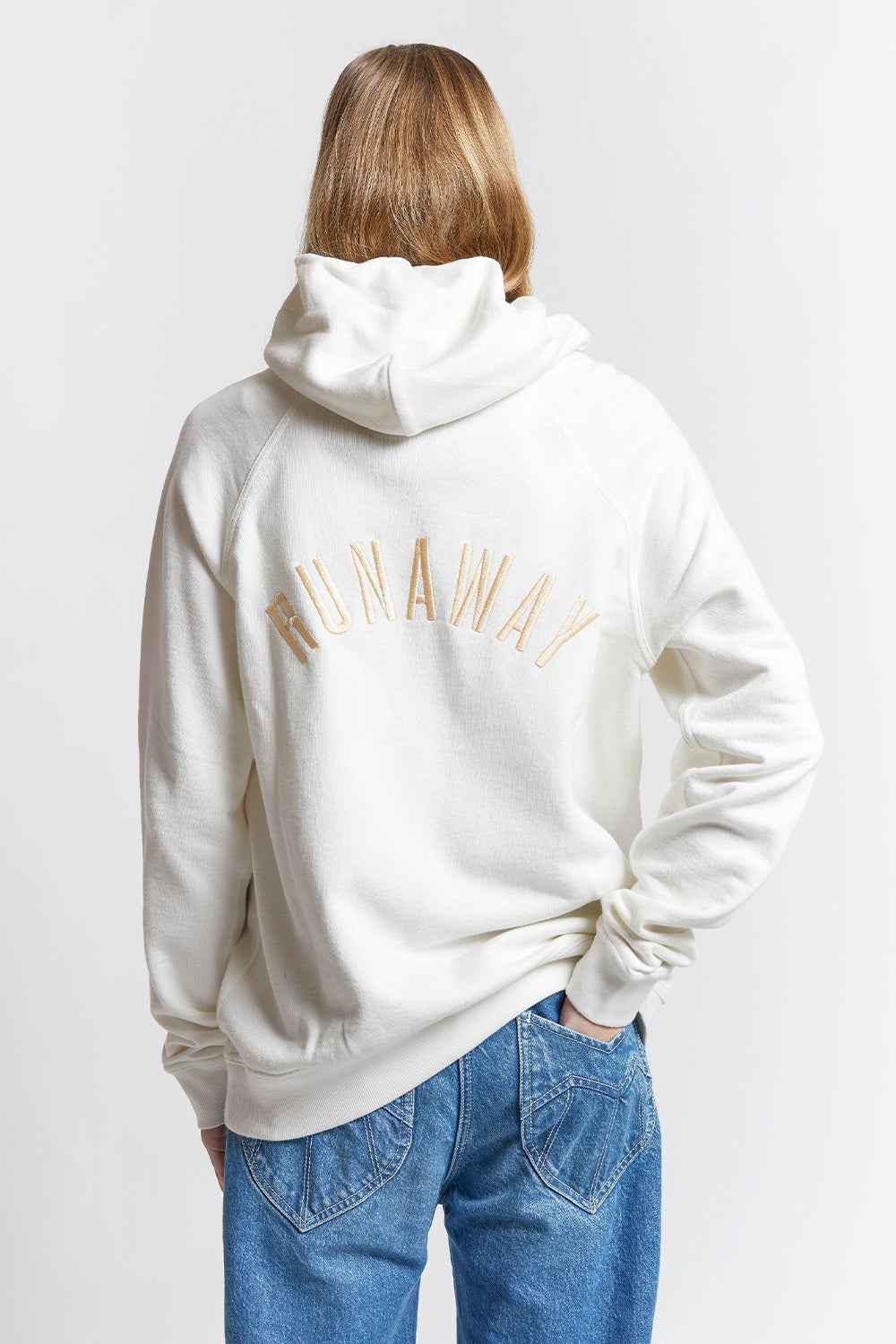 Embroidered Runaway Organic Cotton Hoodie