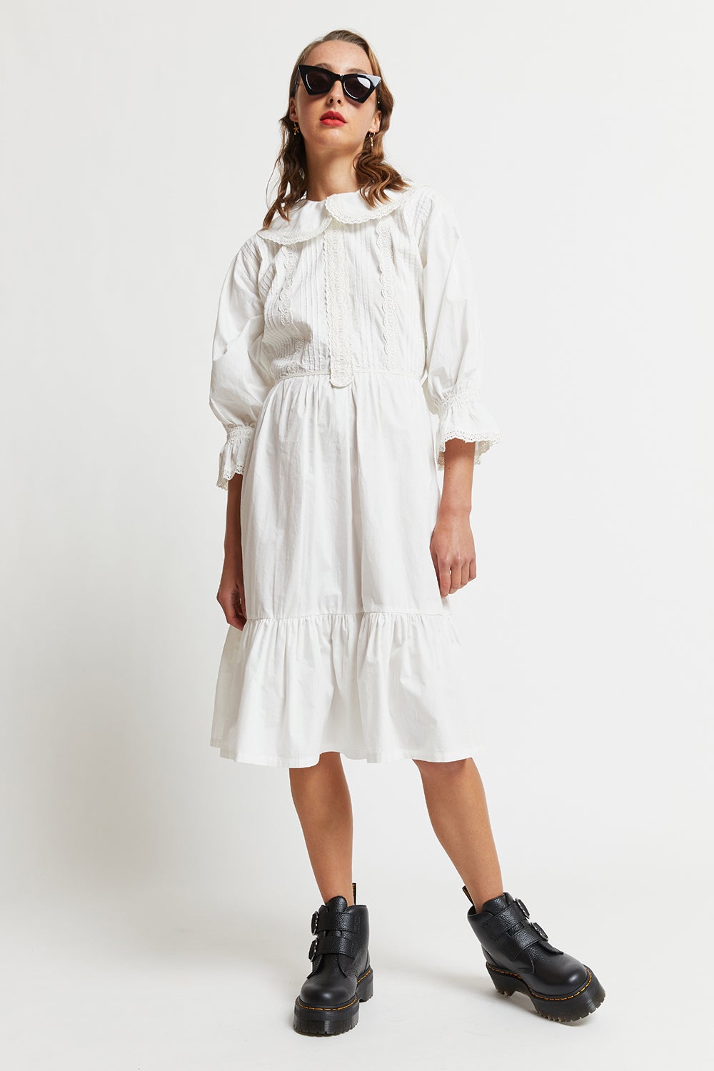 Peter Tiered Organic Cotton Dress