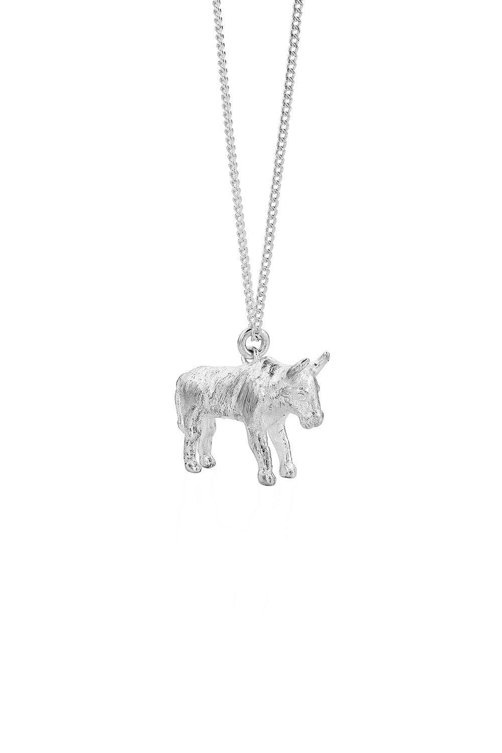 Ox Necklace Silver