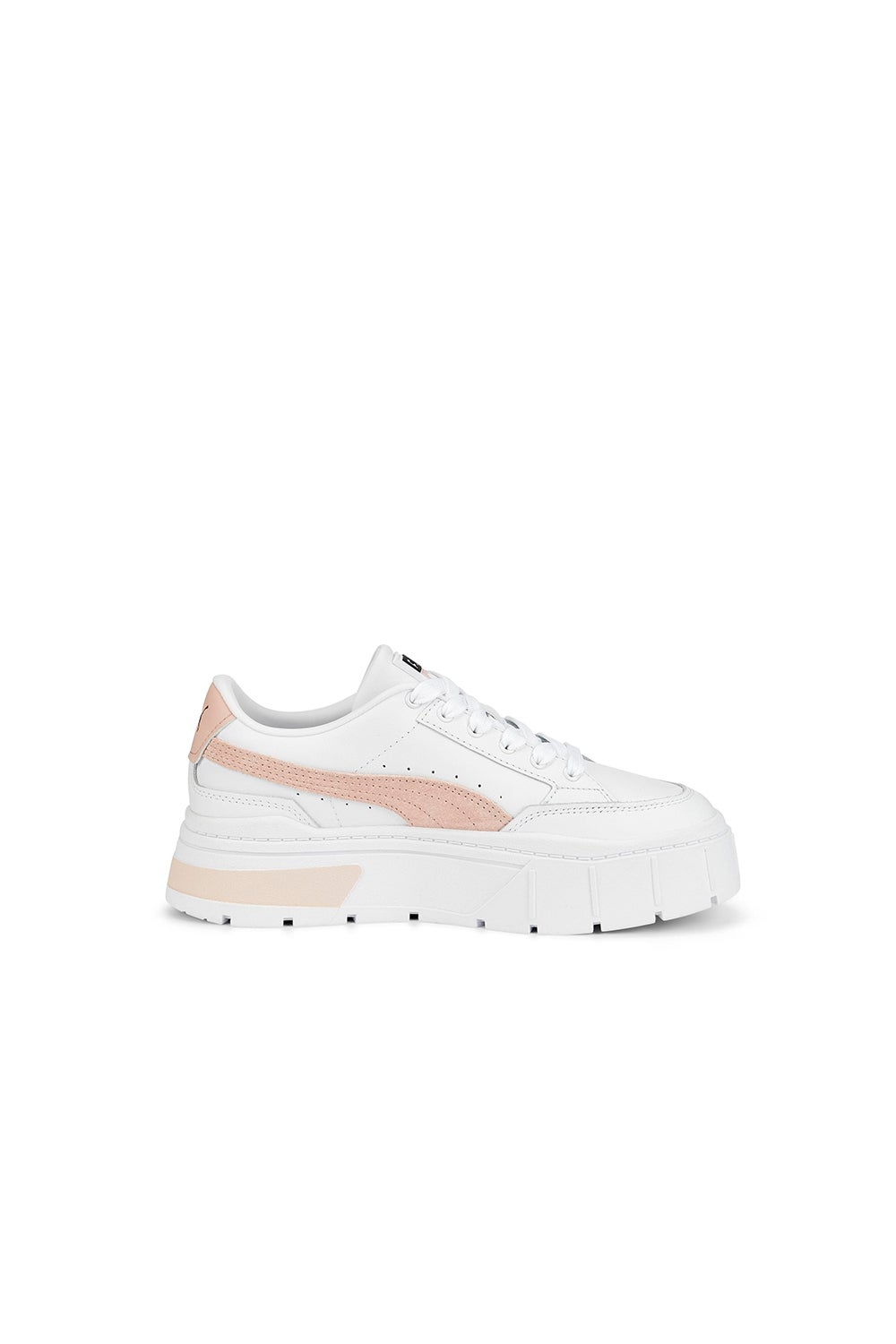 Puma Mayze Stack Sneakers White/Rose Quartz