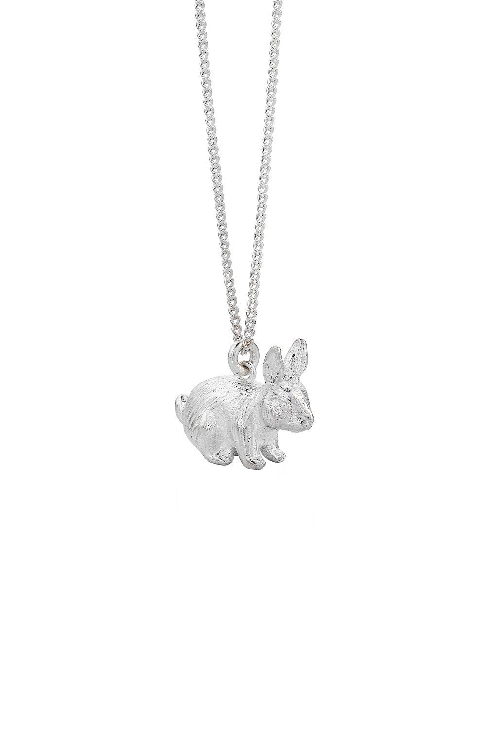Rabbit Necklace Silver