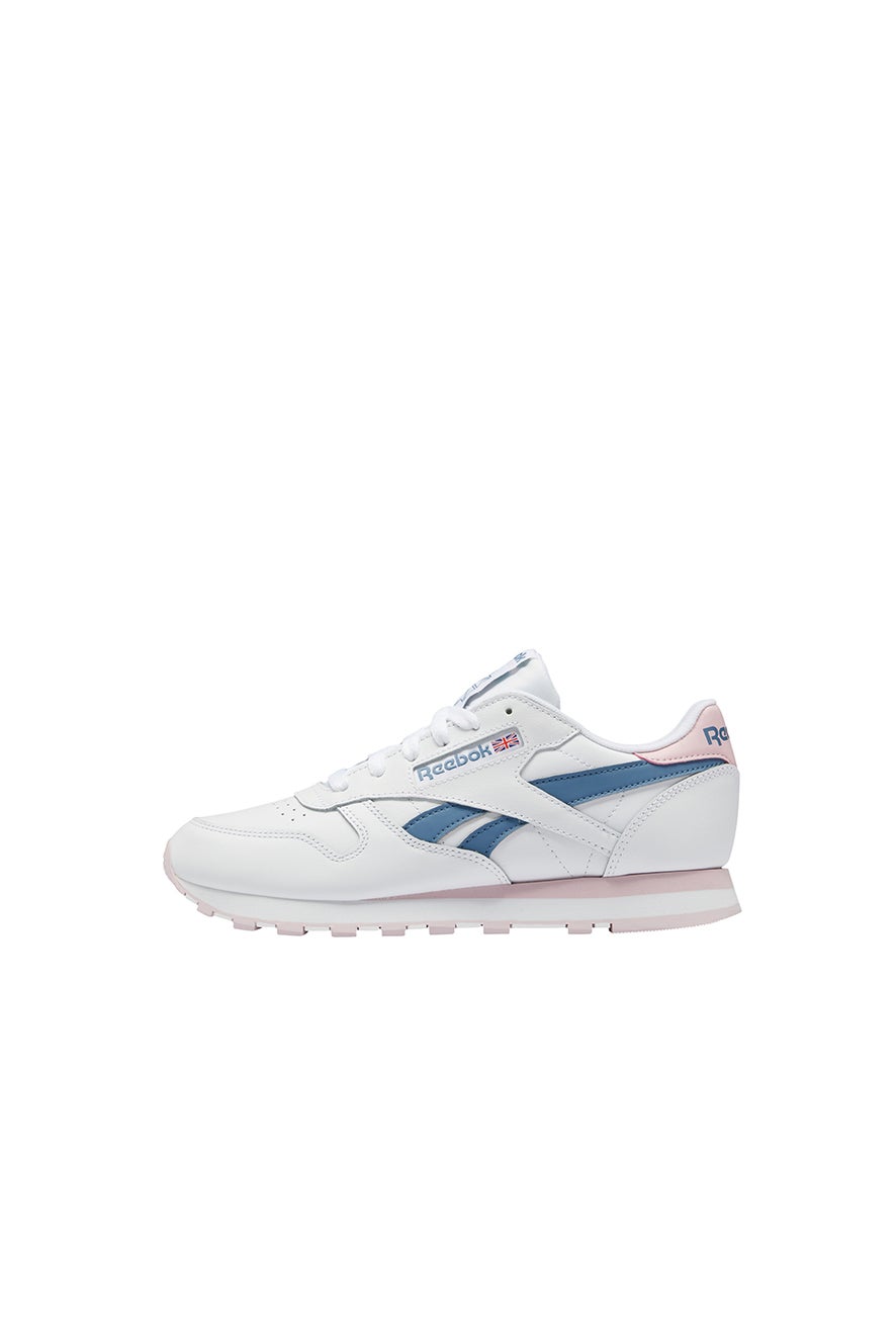 Reebok Classic Leather White/Frost Berry/Blue Slate