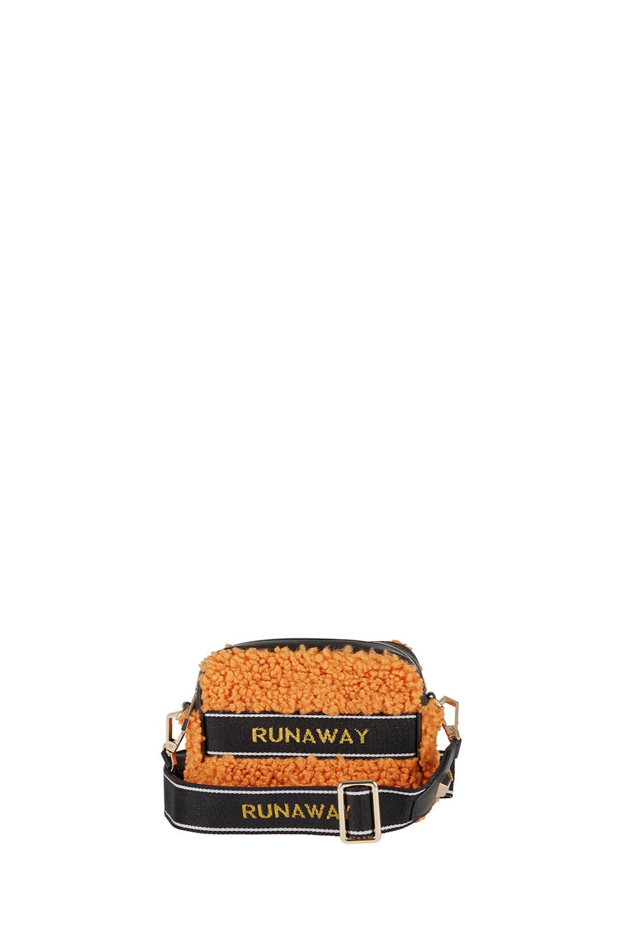 Runaway Shearling Camera Bag