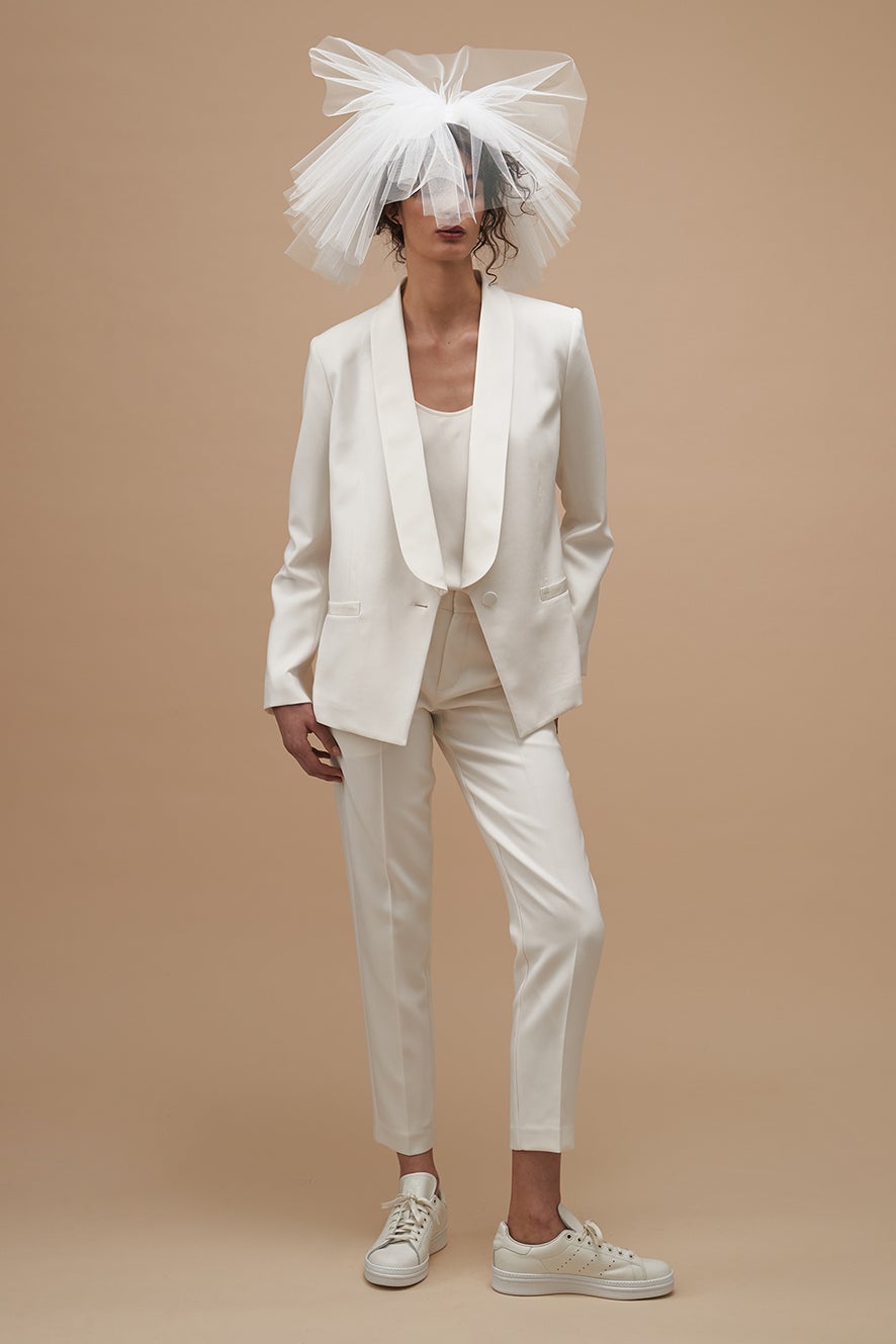 Love Tuxedo with Love Camisole and Devotion Tailored Trousers