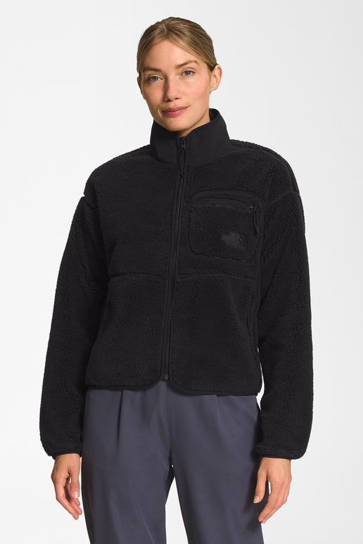 The North Face Extreme Pile Full Zip Fleece Jacket Black | Karen Walker