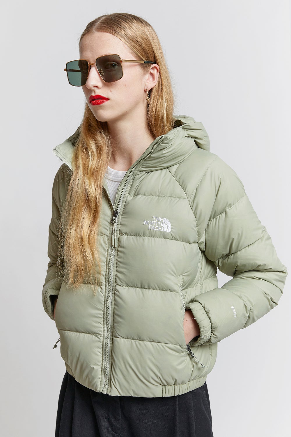 The North Face Hydrenalite Down Hoodie Tea Green