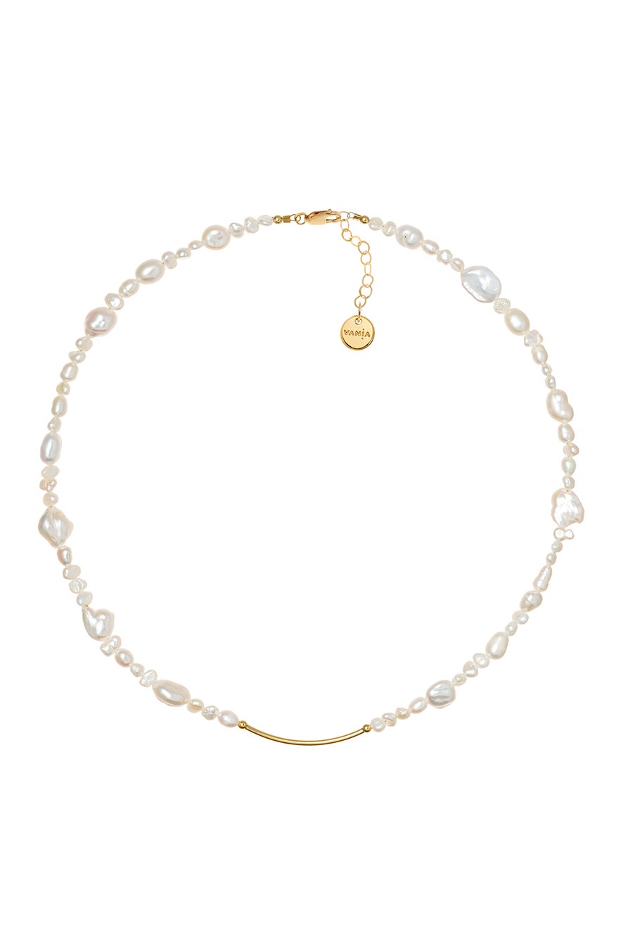 Vania Scattered Pearl Necklace