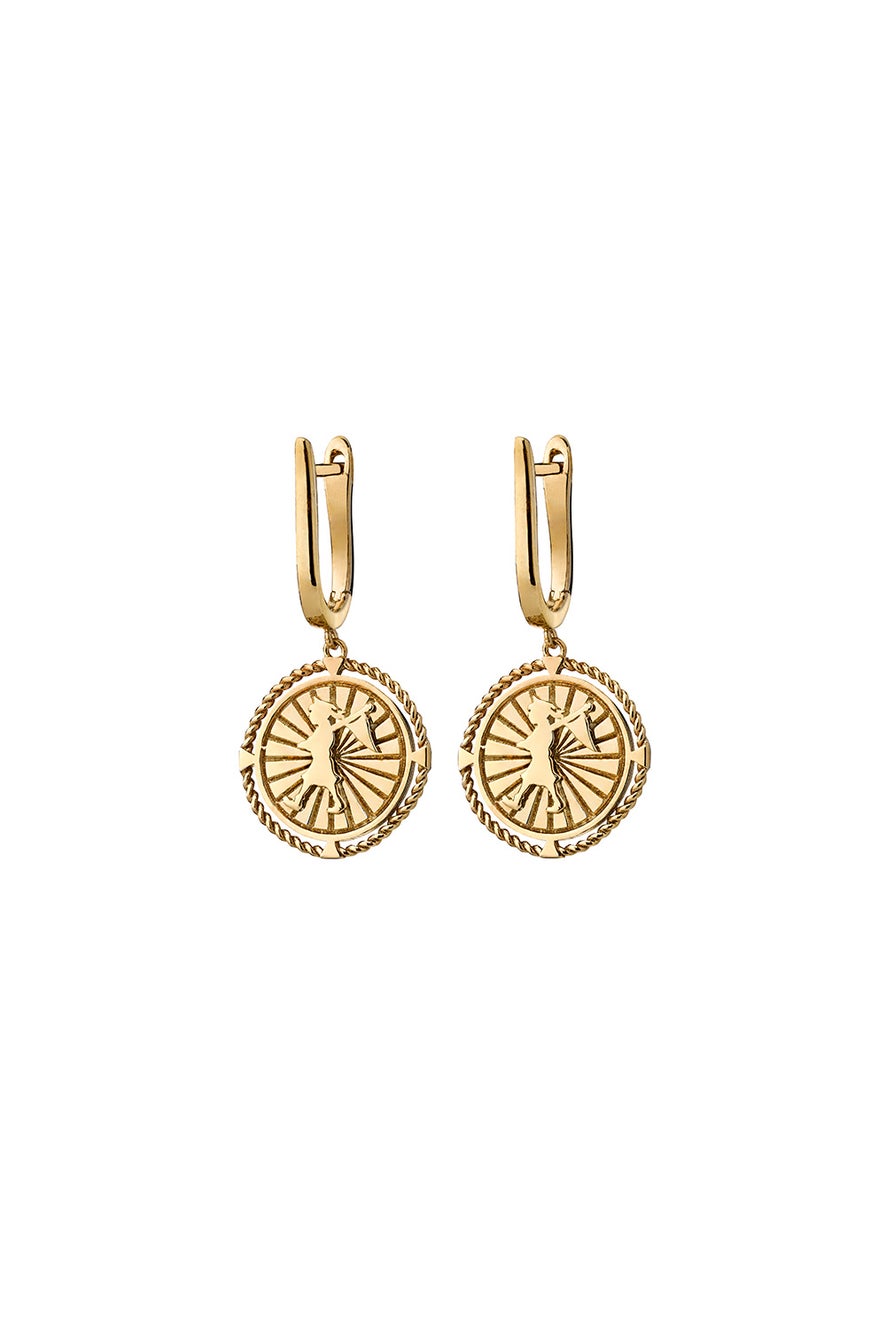 Voyager Earrings Gold