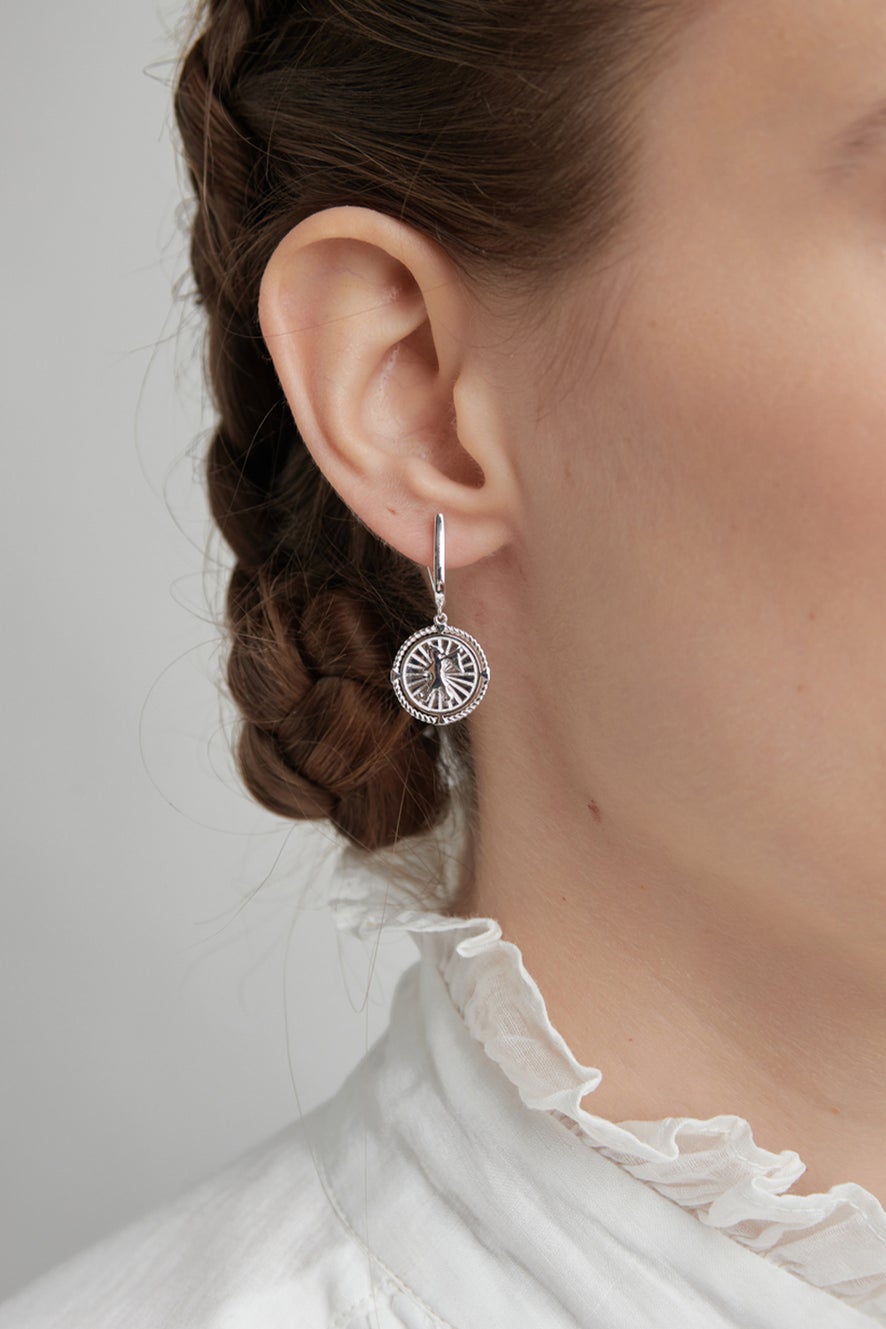 Voyager Earrings Silver