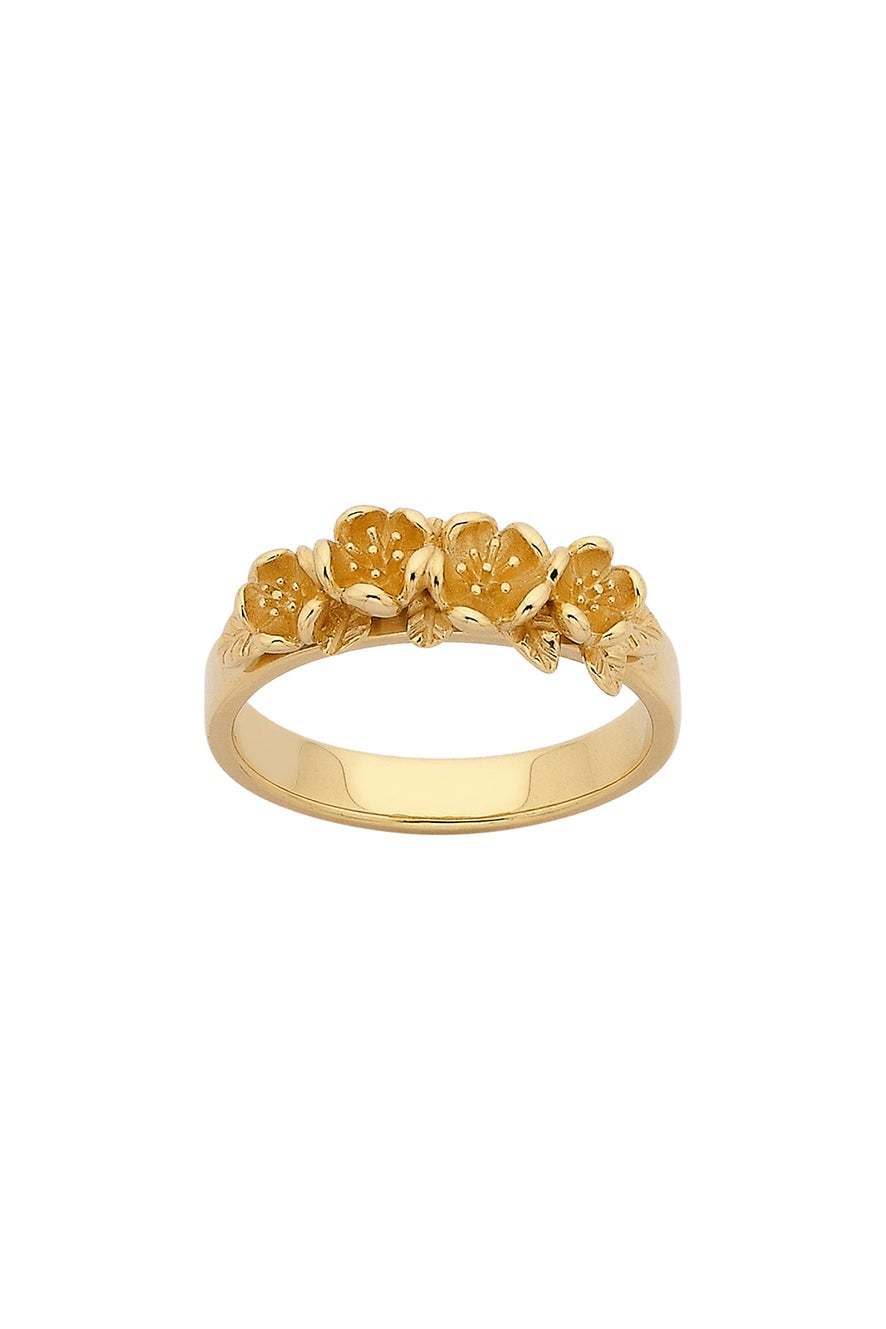 Wreath Ring Gold